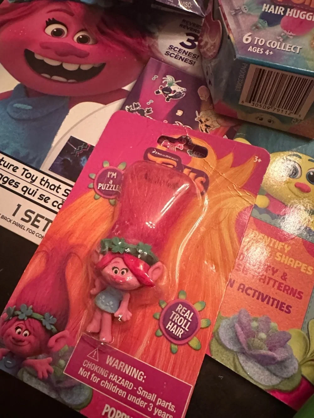 Trolls Poppy Activity Set with Pink Figures & Multicolor Accents